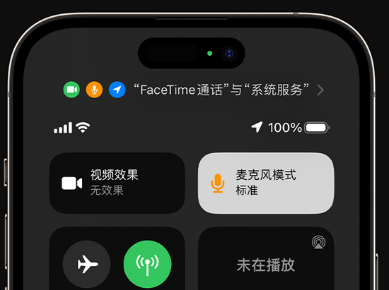 南谯苹果授权维修网点分享iPhone在通话时让你的声音更清晰 