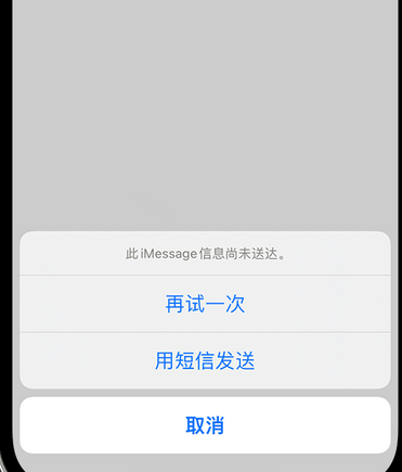 南谯apple维修iPhone上无法正常发送iMessage信息