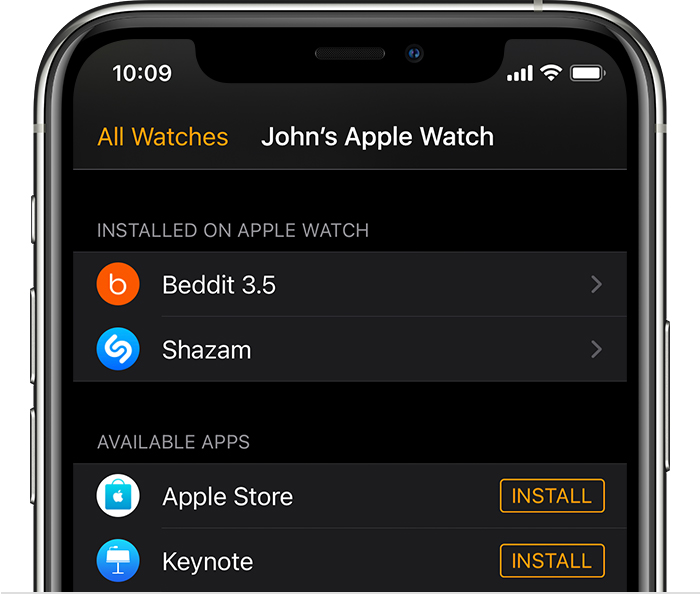 南谯苹果手机维修分享如何在 Apple Watch 上下载应用 